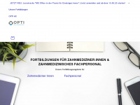 opti-academy.de Webseite Vorschau