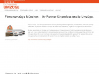 firmenumzug-muenchen.com Webseite Vorschau
