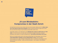 lohnzumleben-zuerich.ch Webseite Vorschau