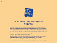 lohnzumleben-winti.ch Webseite Vorschau