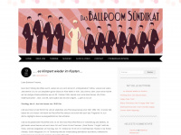 ballroom-suendikat.com Webseite Vorschau