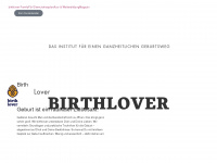 birthlover.com Webseite Vorschau