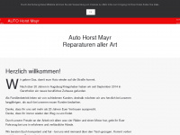 auto-horst-mayr.de Webseite Vorschau