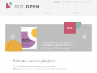 duz-open.de Webseite Vorschau