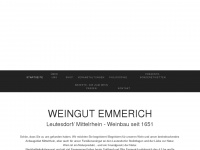 weingut-emmerich-leutesdorf.de Webseite Vorschau
