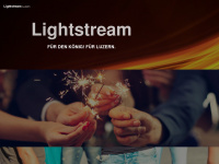 lightstream.lu Webseite Vorschau