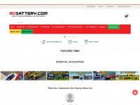 rcbattery.com Webseite Vorschau