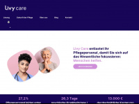 livy-care.com Webseite Vorschau