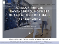 oralchirurgie-ravensburg.de Webseite Vorschau