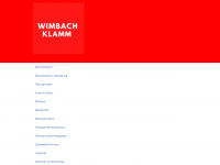 wimbachklamm-ramsau.de Webseite Vorschau
