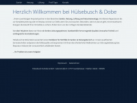 huelsebusch-dobe.de Webseite Vorschau