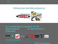 motorradlack.at Webseite Vorschau