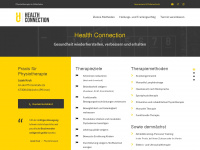 health-connection.eu Webseite Vorschau