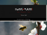 honig-mann.de Webseite Vorschau