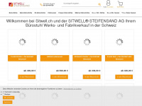 sitwell.ch Webseite Vorschau