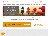 buerostuhl-kaufen.com Webseite Vorschau