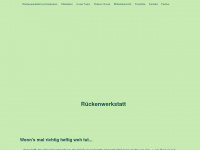ruecken-werkstatt.de Webseite Vorschau