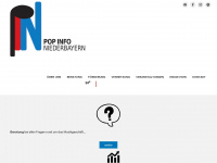 pop-info-niederbayern.de Webseite Vorschau