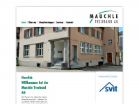 mauchle-treuhand.ch Webseite Vorschau