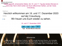 weihnachtsmarkt-creuzburg.de Webseite Vorschau