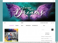 escape-into-dreams.at Webseite Vorschau