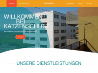 katzenschutz.ch Webseite Vorschau