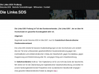dielinkesdsfreiburg.wordpress.com Webseite Vorschau