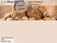 baeckerei-morger.ch Webseite Vorschau