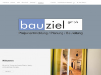 bauziel.at Webseite Vorschau