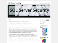 sql-security.de Webseite Vorschau