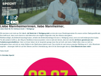 christian-specht-ma.de Webseite Vorschau