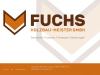 fuchs-holzbau.at Webseite Vorschau