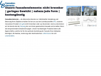 lb-fassadenelemente.com Webseite Vorschau