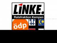 stadtratsfraktion-oedp-linke-kempen.de Webseite Vorschau
