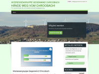 gegenwind-chroobach.ch Webseite Vorschau