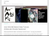 inner-artist.me Webseite Vorschau