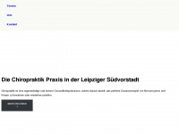 chiropraktik-leipzig.com Webseite Vorschau