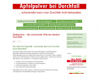 Apfelpulverbeidurchfall.de