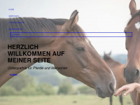 osteopathie-pferde-menschen.de Webseite Vorschau