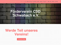 csd-schwabach.com Webseite Vorschau