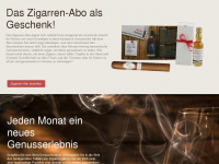 zigarren-geschenk.ch Webseite Vorschau