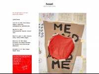 hoast.net Webseite Vorschau