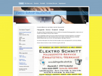 1a-elektro-schmitt.de Webseite Vorschau