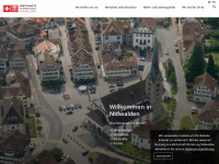 wirtschaftsfoerderung-nw.ch Webseite Vorschau