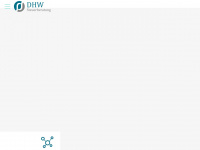 dhw-stb.de Webseite Vorschau