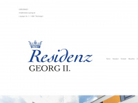 residenz-georg.de Webseite Vorschau