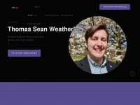 thomas-weatherby.com Webseite Vorschau