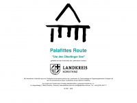 palafittes-route.eu Webseite Vorschau