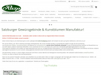 rasp-shop.at Webseite Vorschau
