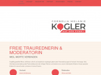 cornelia-kogler.at Webseite Vorschau